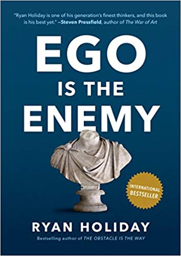 Ego is the Enemy book by Ryan Holiday